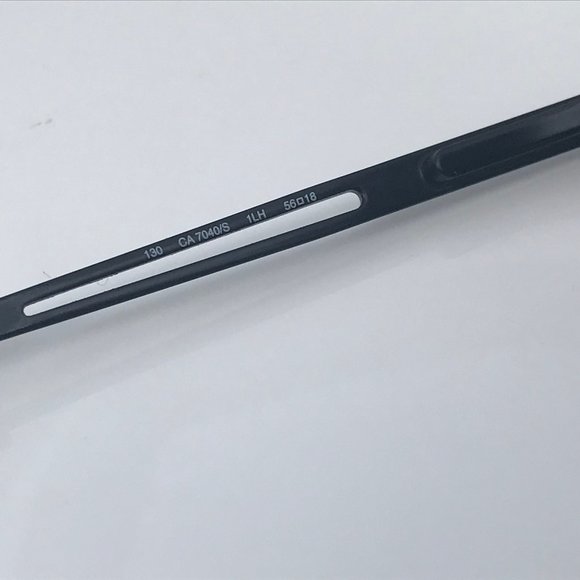 Carrera Men Sunglasses Frame Black Metal Only Fram - Picture 9 of 12